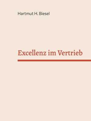 cover image of Excellenz im Vertrieb